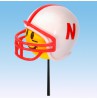 Nebraska Cornhuskers Car Antenna Topper / Auto Dashboard Buddy (Yellow Face) (College Football)